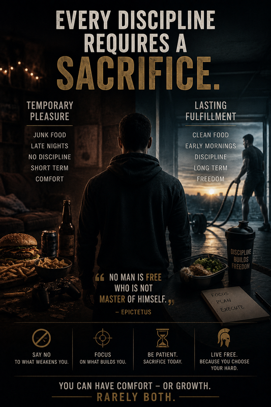 Every Discipline Requires a Sacrifice