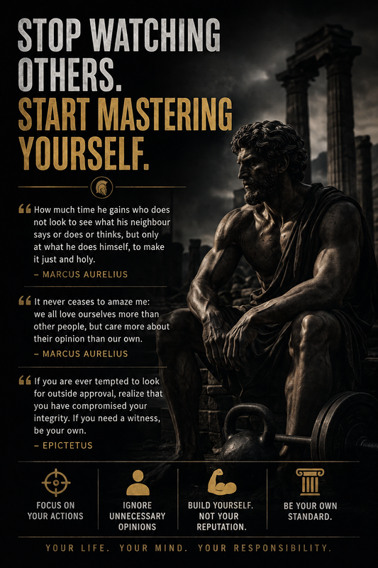 Stop Watching Others — Start Mastering Yourself
