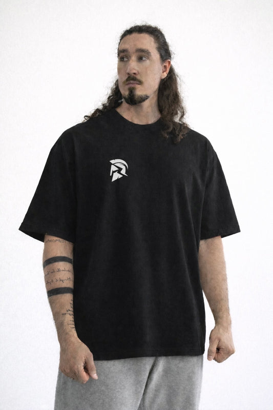 Oversized high neck t-shirt